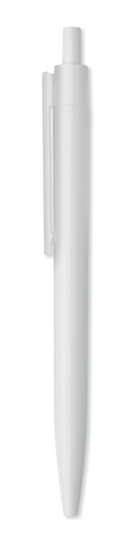 Gerecycled ABS balpen Ampla - Wit