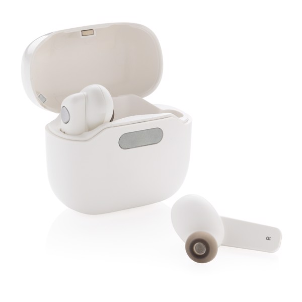 TWS fülhallgató UV-C fertőtlenítő töltő tartóban
