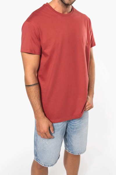 Organic 190Ic Crew Neck T-Shirt - Light Royal Blue / XL
