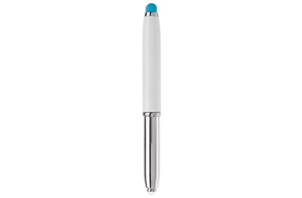 Stylus shine, with light - White / Light Blue