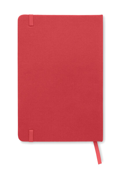 Carnet A5 couverture RPET 600D Note Rpet - Rouge