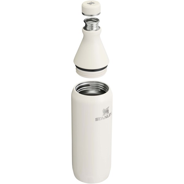 Bouteille d'eau de 600 ml Stanley All Day Slim - Crème