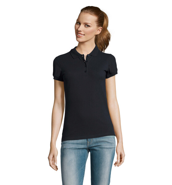 PASSION Damskie POLO 170g - Marynarka wojenna / XL