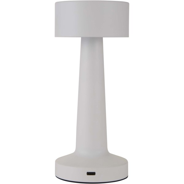 Aludra rechargeable dimmable table lamp with 3 light modes - White