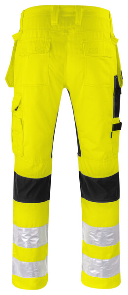 6570 Waistpant Stretch Yellow/black D112