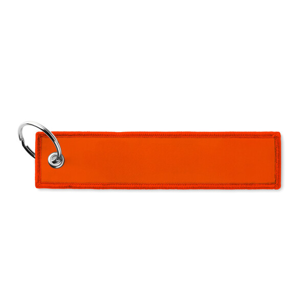 Tkaný přívěsek na klíče - Orange / 13x3cm