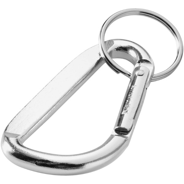 Timor carabiner keychain - Silver