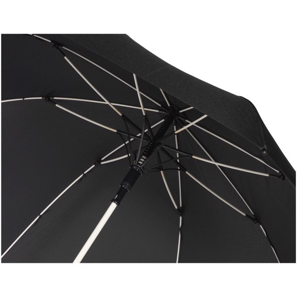 Stark 23" windproof auto open umbrella - White / Black