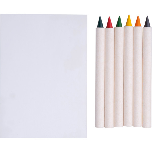 7-piece Infinity painting set ENRICO - Beige