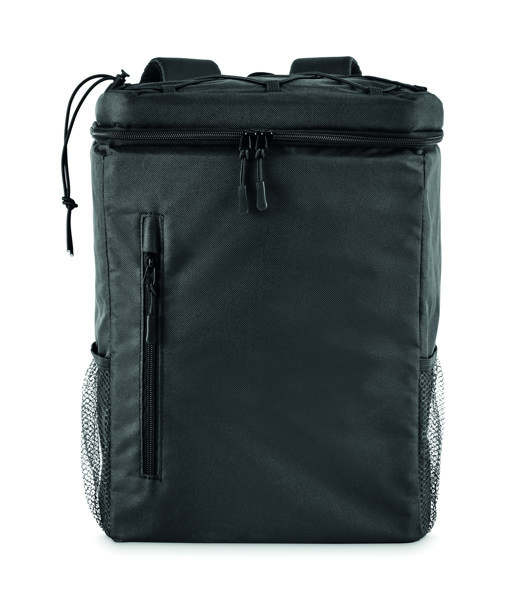 Cooler backpack in 600D RPET Mafrio - Black