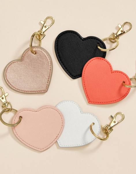 Boutique Heart Key Clip - Soft White / ONE SIZE
