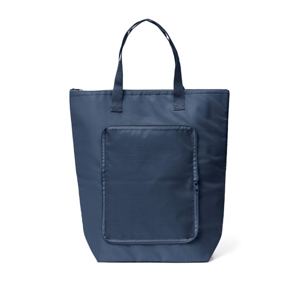 MAYFAIR. Foldable Cooler bag in 210D - Navy Blue