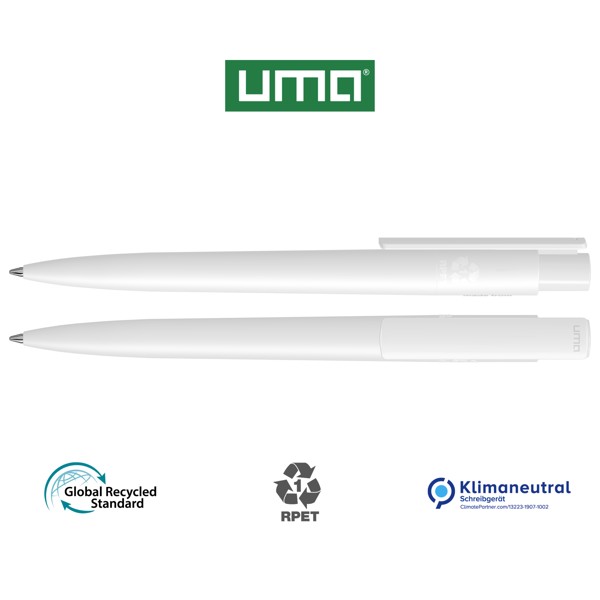 RECYCLED PET PEN PRO F ocean - blanc