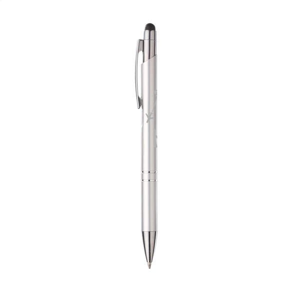Ebony Touch stylus pen - silver / Blue