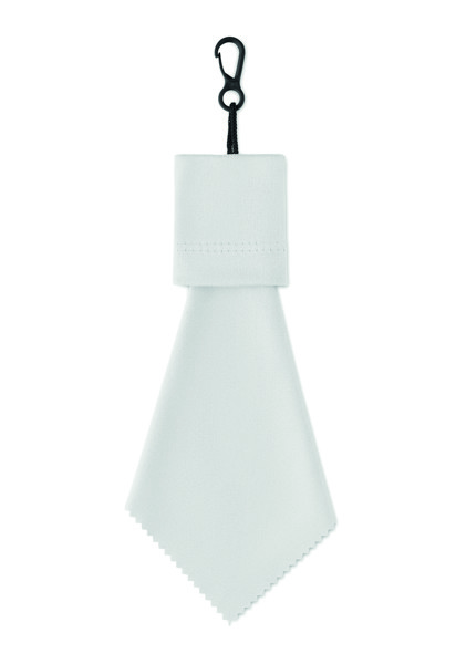 RPET cleaning cloth Clear - White