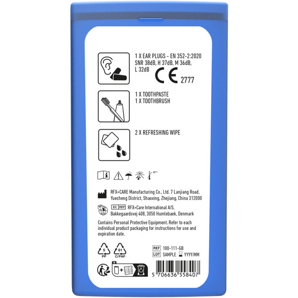 MiniKit A bordo - Azul transparente