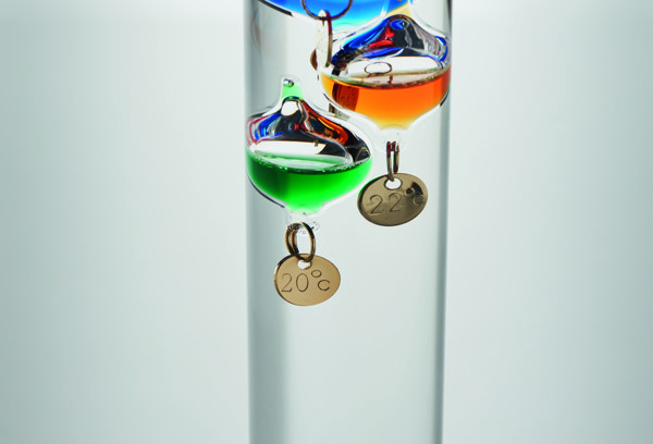 Gali thermometer glass, 28cm height