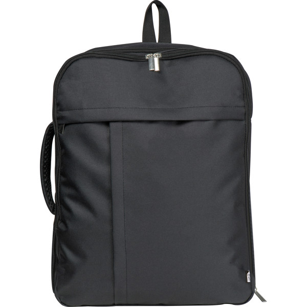 CrisMa travel backpack made from RPET JUTTA - Black