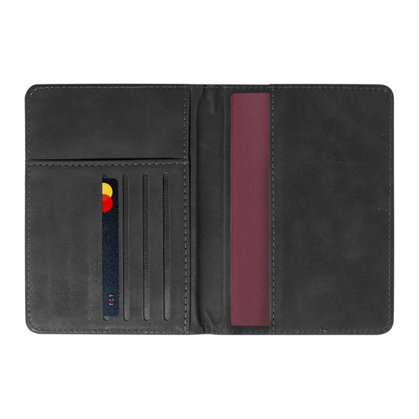 Rpu Passport And Tag Set TwinPass - Black