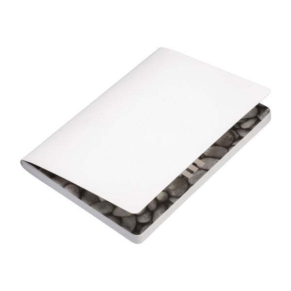 Stone Paper Notebook, White Lined Sheets, 64 Pages, 14.5X21 Cm