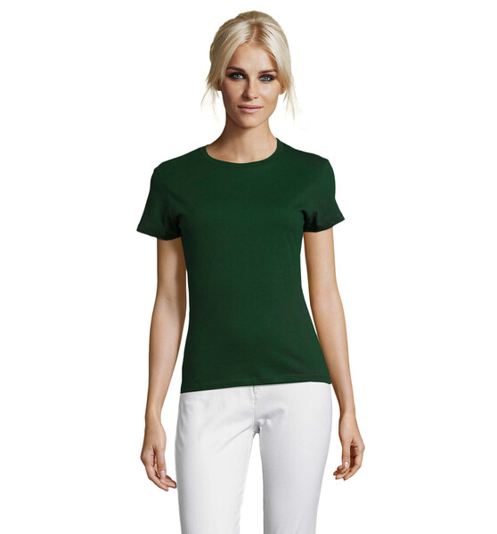 REGENT T-SHIRT SENHORA 150g Regent Women - Verde Garrafa EscuroL