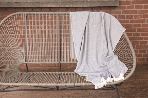 Ukiyo Hisako AWARE™ 4 Seasons towel/blanket 100x180 - Grey