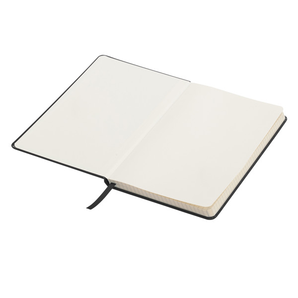 Asturias 130x210/80s squared notepad - Black