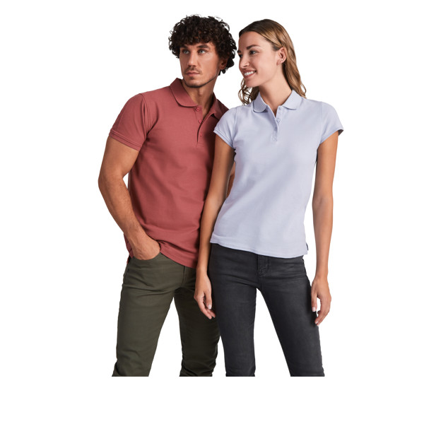 Star short sleeve women's polo - Rossette / 2XL