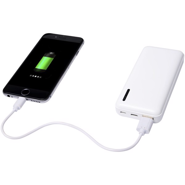 Compress 10.000 mAh powerbank med høj densitet