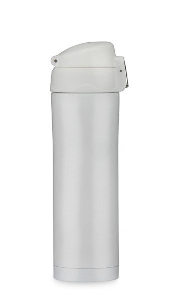 Thermobecher LOCK MAT 440 ml - weiß