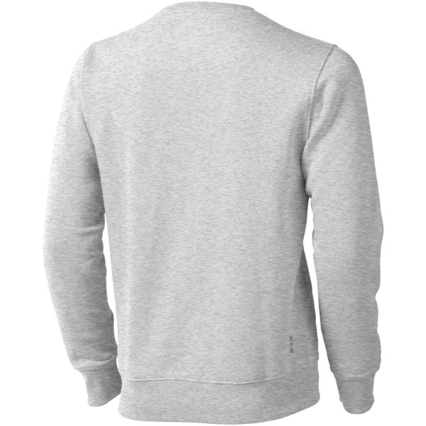 Sweater ras du cou unisexe Surrey - Gris mélangé / L