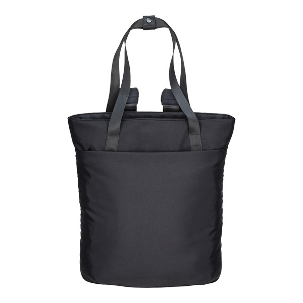 Backpack Bag With Laptop Compartment 15 Inch In Nylon Taslon - Black