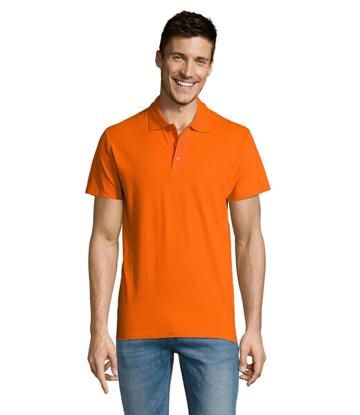SUMMER II MEN Polo 170g - LaranjaXXL