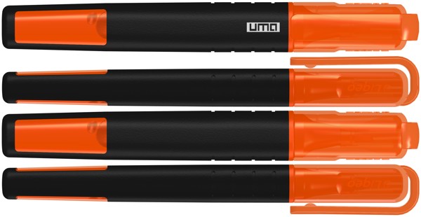 LIQEO HIGHLIGHTER PEN - ORANGE FLOURESCENT