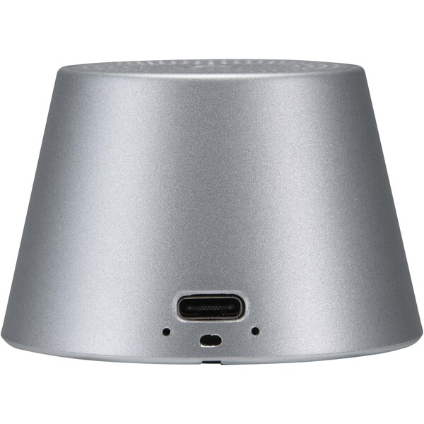 SMART 3W recycled aluminium magnetic speaker - Silver