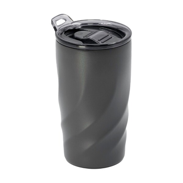 BrandCharger copo térmico Vortex Calix Ceramica | 400 ml - cinza chumbo