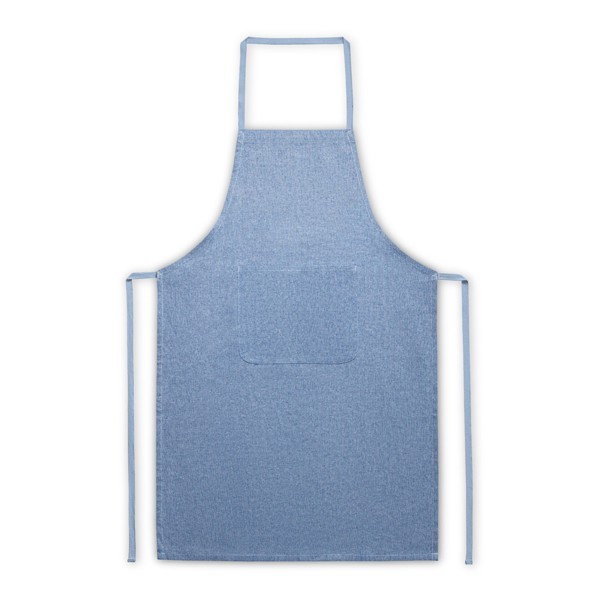 ZIMBRO. Zástěra s recyklovanou bavlnou (140 g/m²) - Královská Modrá