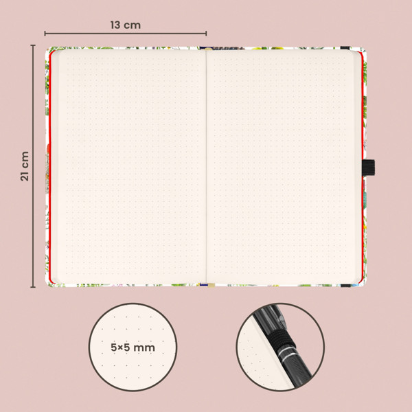 Notique Notes Bylinky Kateřiny Winterové, Tečkovaný, 13 x 21 cm