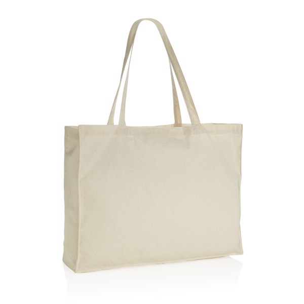 Impact AWARE™ Recycled cotton shopper 145g - White