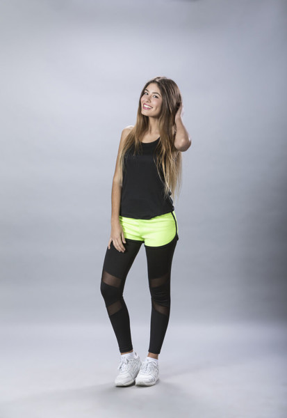T-Shirt Donna Tecnic Lemery - Giallo Fluor / S