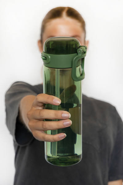 Sip'nLock RCS rPET auslaufsichere Sport-Trinkflasche 800ml - Grün