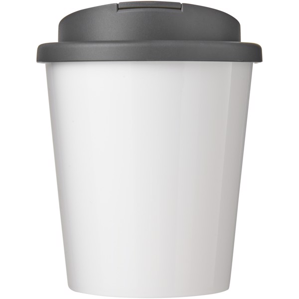 Brite-Americano® Espresso 250 ml tumbler with spill-proof lid - White / Grey