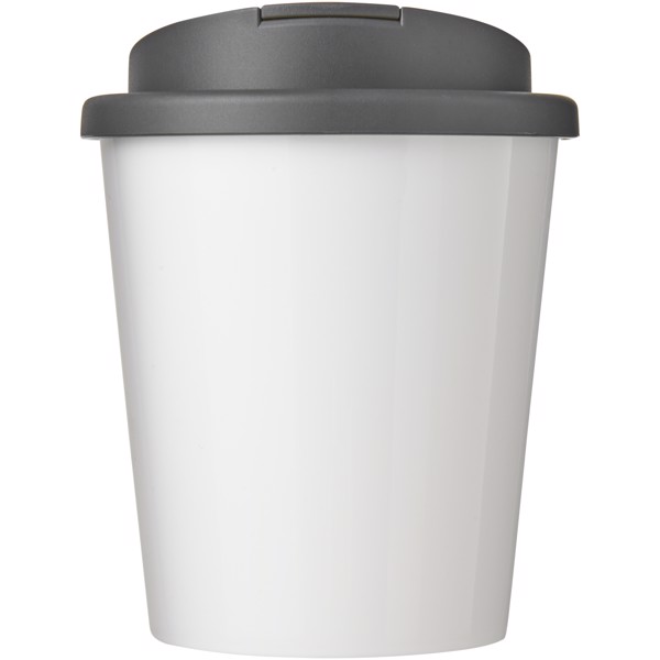 Brite-Americano® Espresso 250 ml tumbler with spill-proof lid - Branco / Cinzento