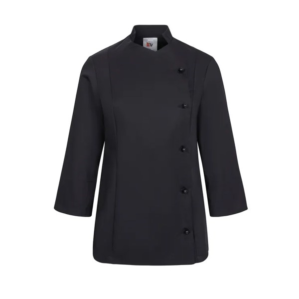 JALECA COZINHA ML MULHER - Preto 