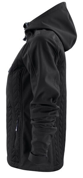 Myers Lady Softshell Jacket Black XL