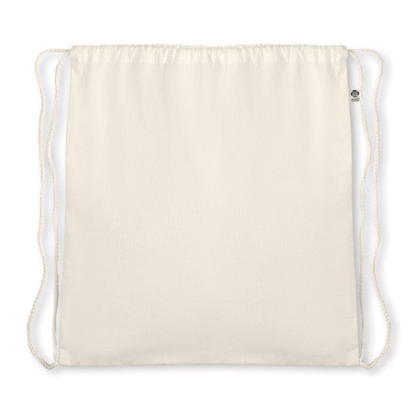Organic Hundred drawstring bag 105gr/m² cotton