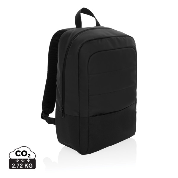 Armond AWARE™ RPET 15.6 inch standard laptop backpack - Black