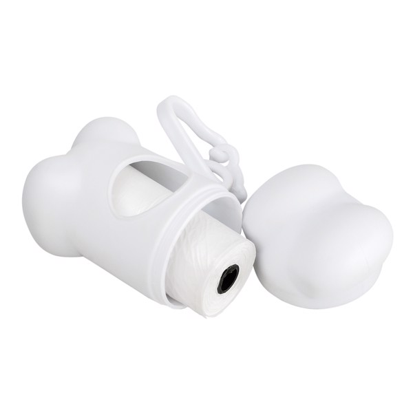 Neat Dog Dispenser for dog waste bags - White