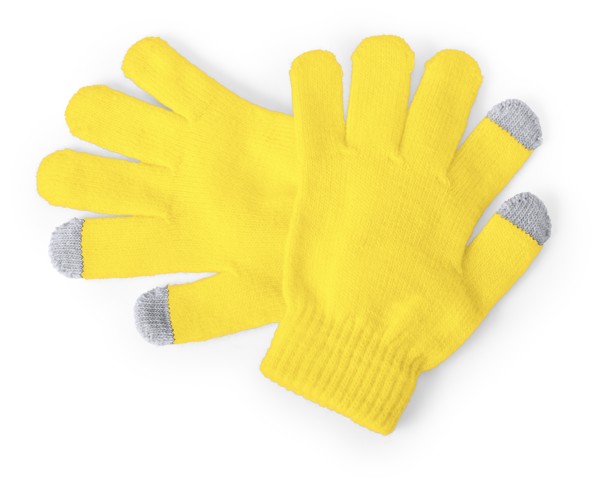 Gant Tactile Pigun - Jaune