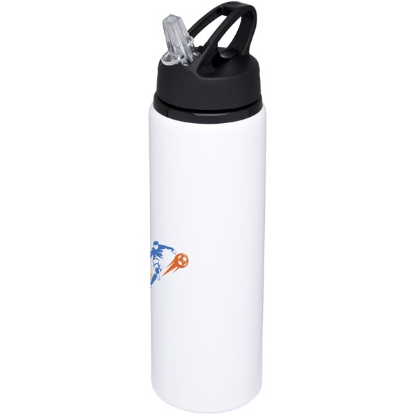 Garrafa desportiva de 800 ml "Fitz" - Branco